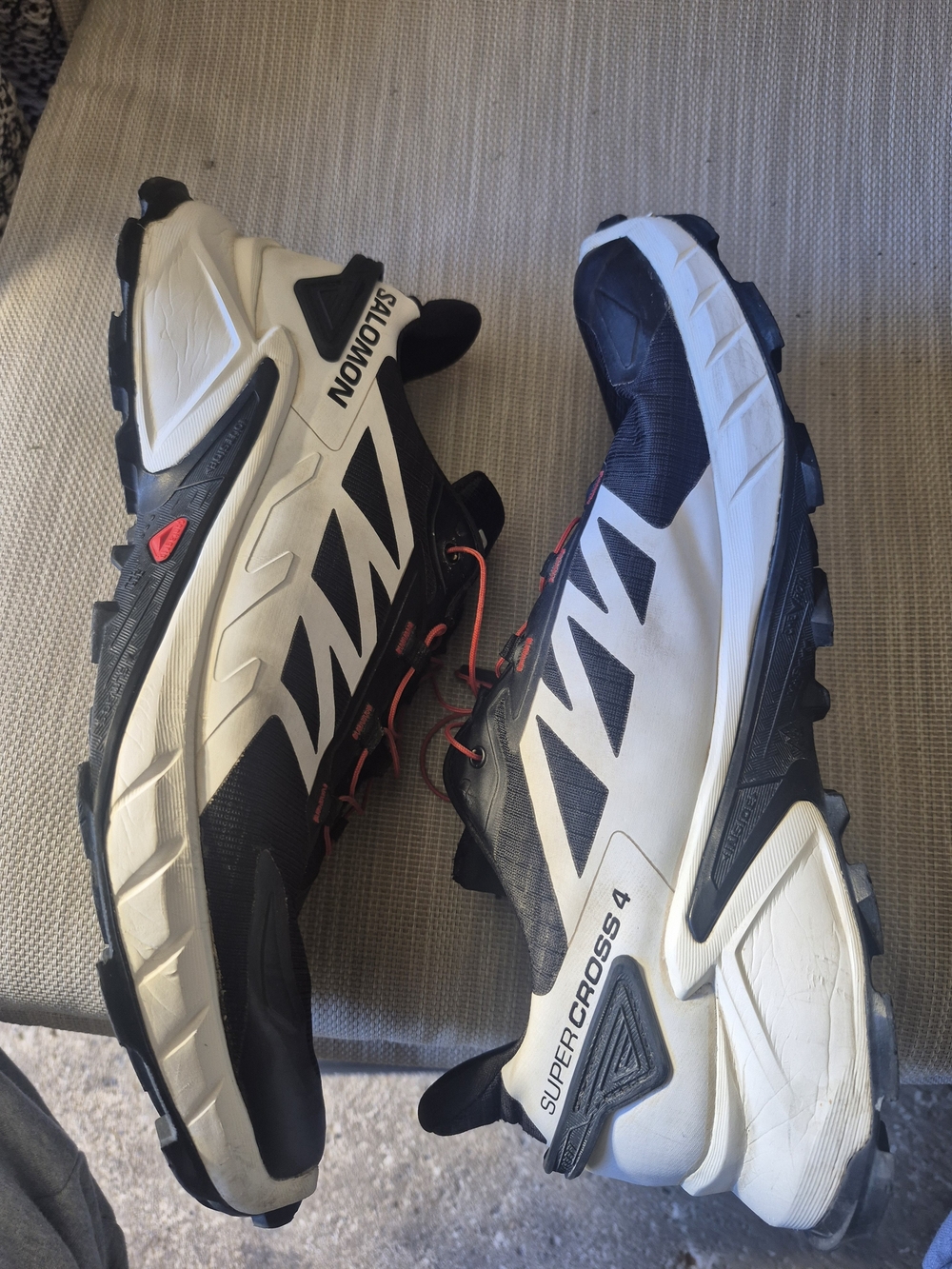 Salomon Speedcross 4 Trail Running Shoes in Black & White